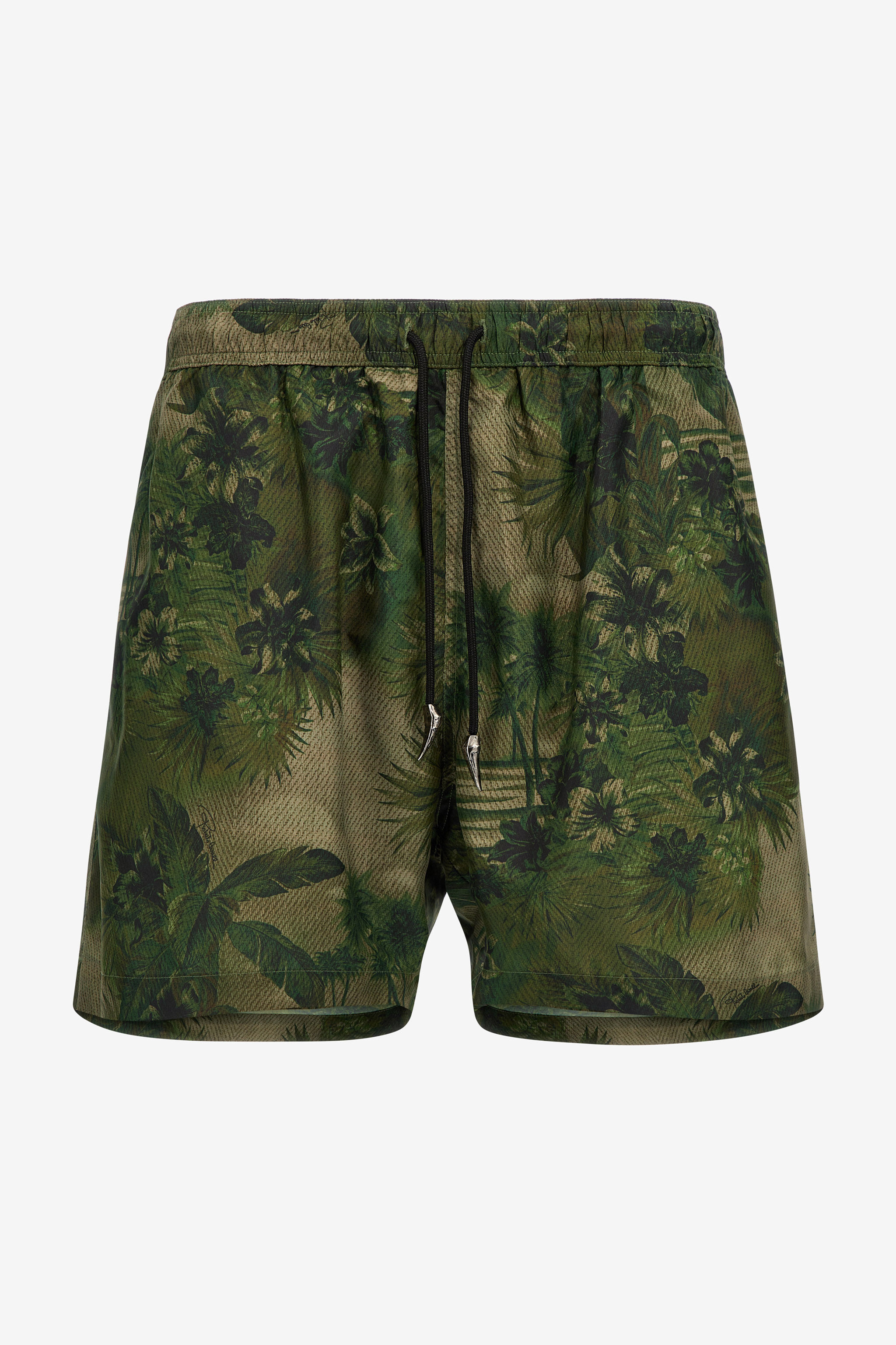 RC Swim shorts with print Dunkelgrün SYH00A-5RF73