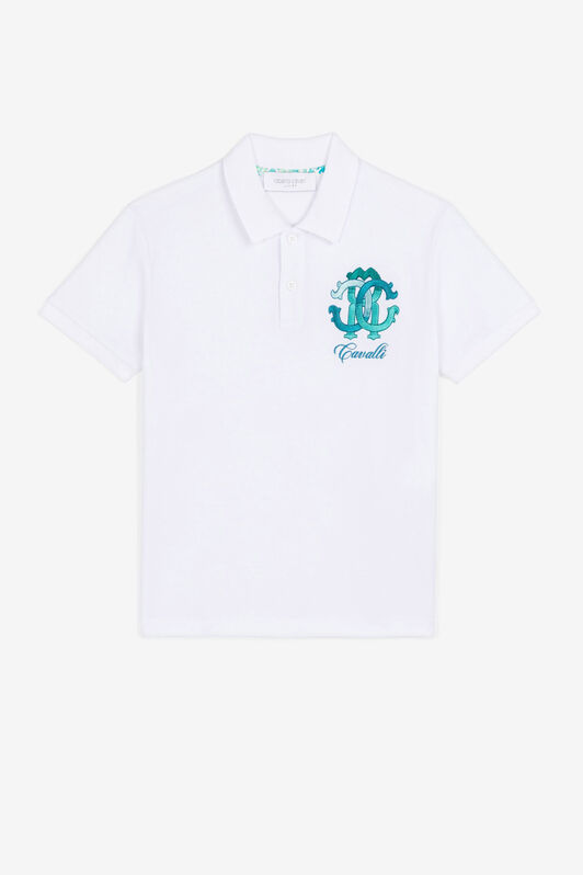 JU Logo-embroidered short-sleeve T-shirt JU Logo-embroidered short-sleeve T-shirt Optical white QJT673-KB003