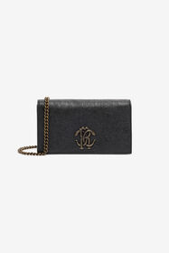 ${brand} Cracked Leather Bag with Mirror Snake Monogram ${colorDescription} ${masterID}