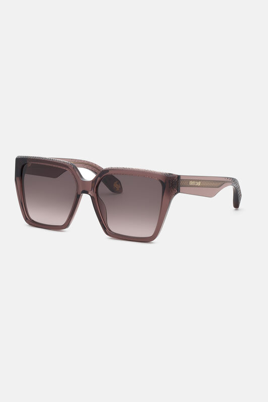 RC Wide and femenine sunglasses SHINY TRANSP.BROWN VALD10-ID248