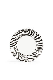 ${brand} Set of 6 Zebra Flat Plates ${colorDescription} ${masterID}