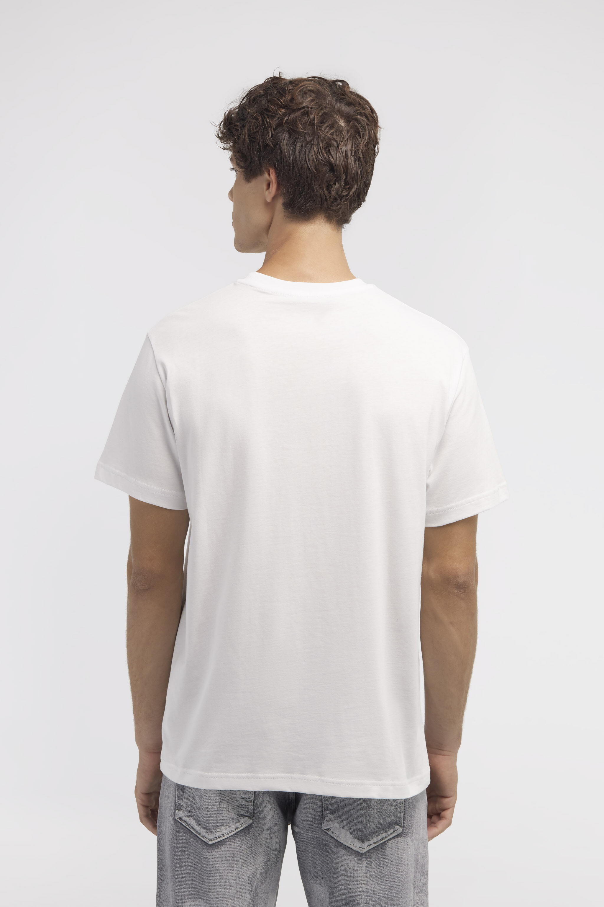 RC T-shirt con logo e stampa Cavallo Bianco NOT60P-JD060