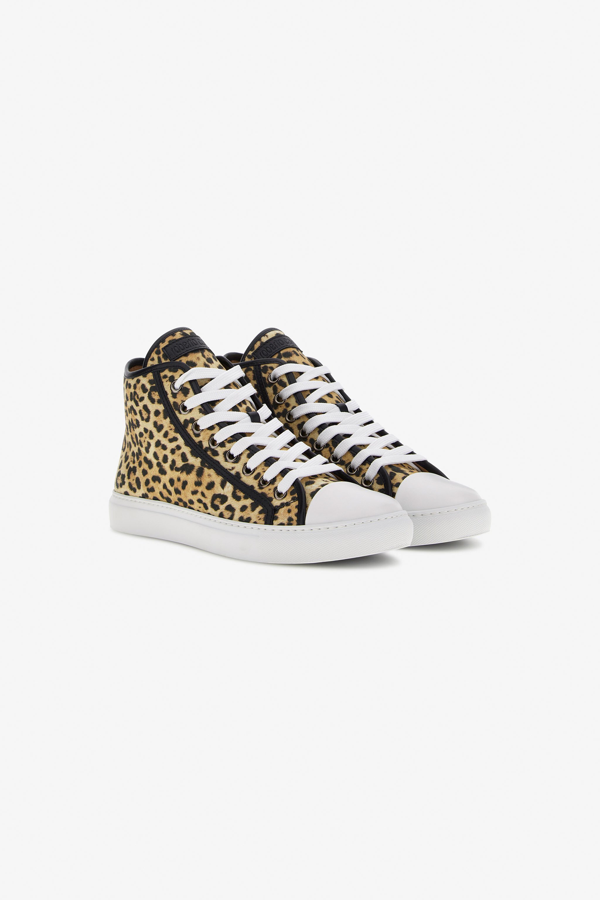 RC Jaguar Skin print sneakers Hellbraun SRS039-5TL65