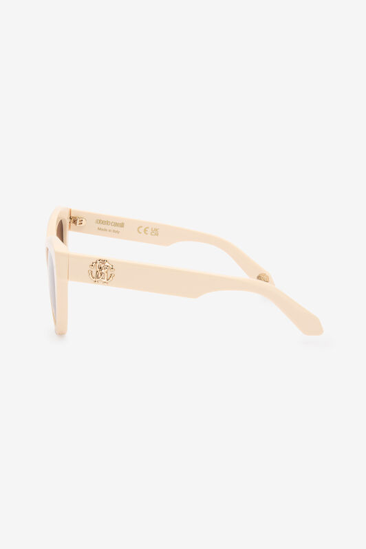 RC Cat-Eye Sunglasses with RC Monogram Marron clair SALD44-ID155