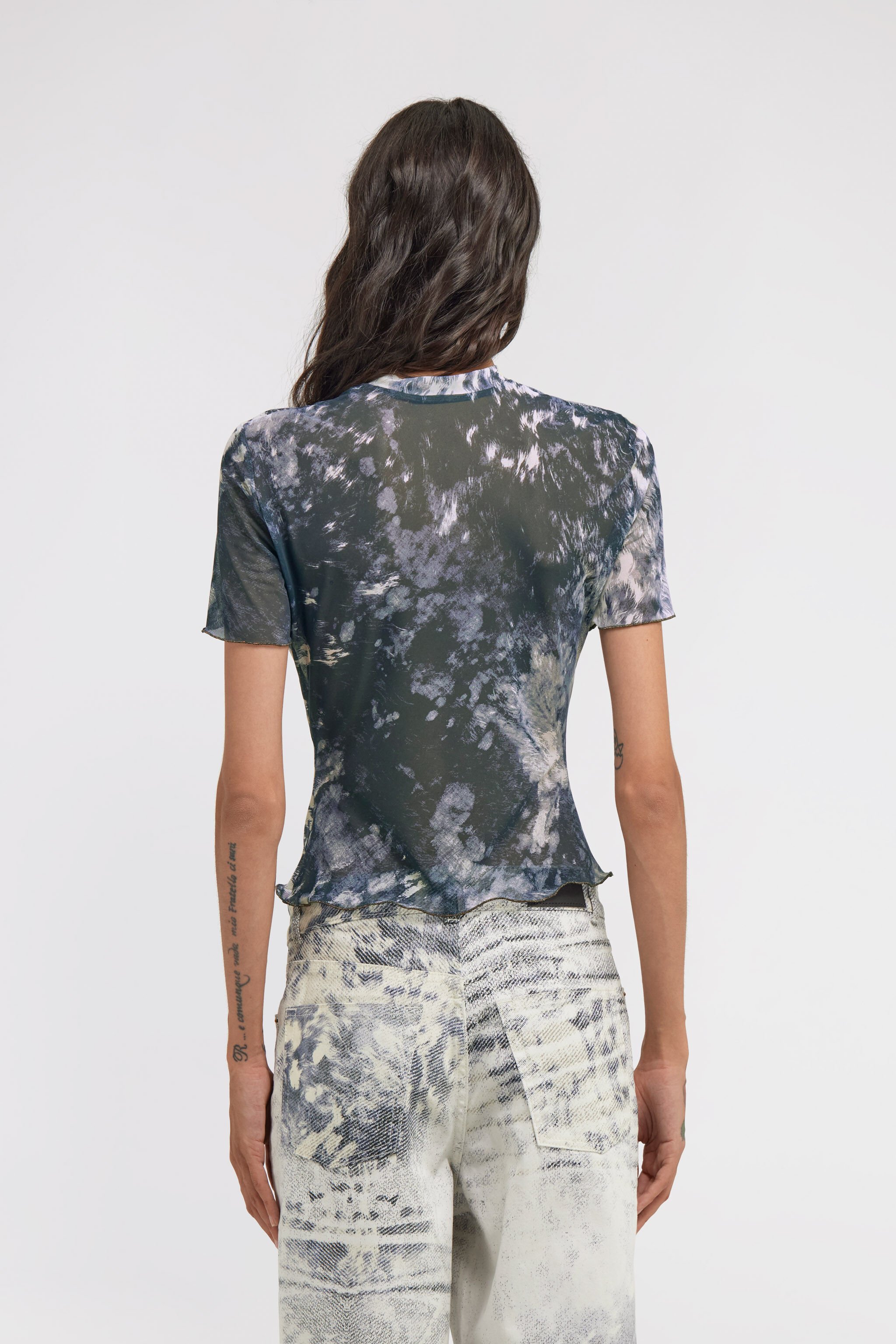 RC Appaloosa Print T-Shirt Blue TKT67H-6HN08