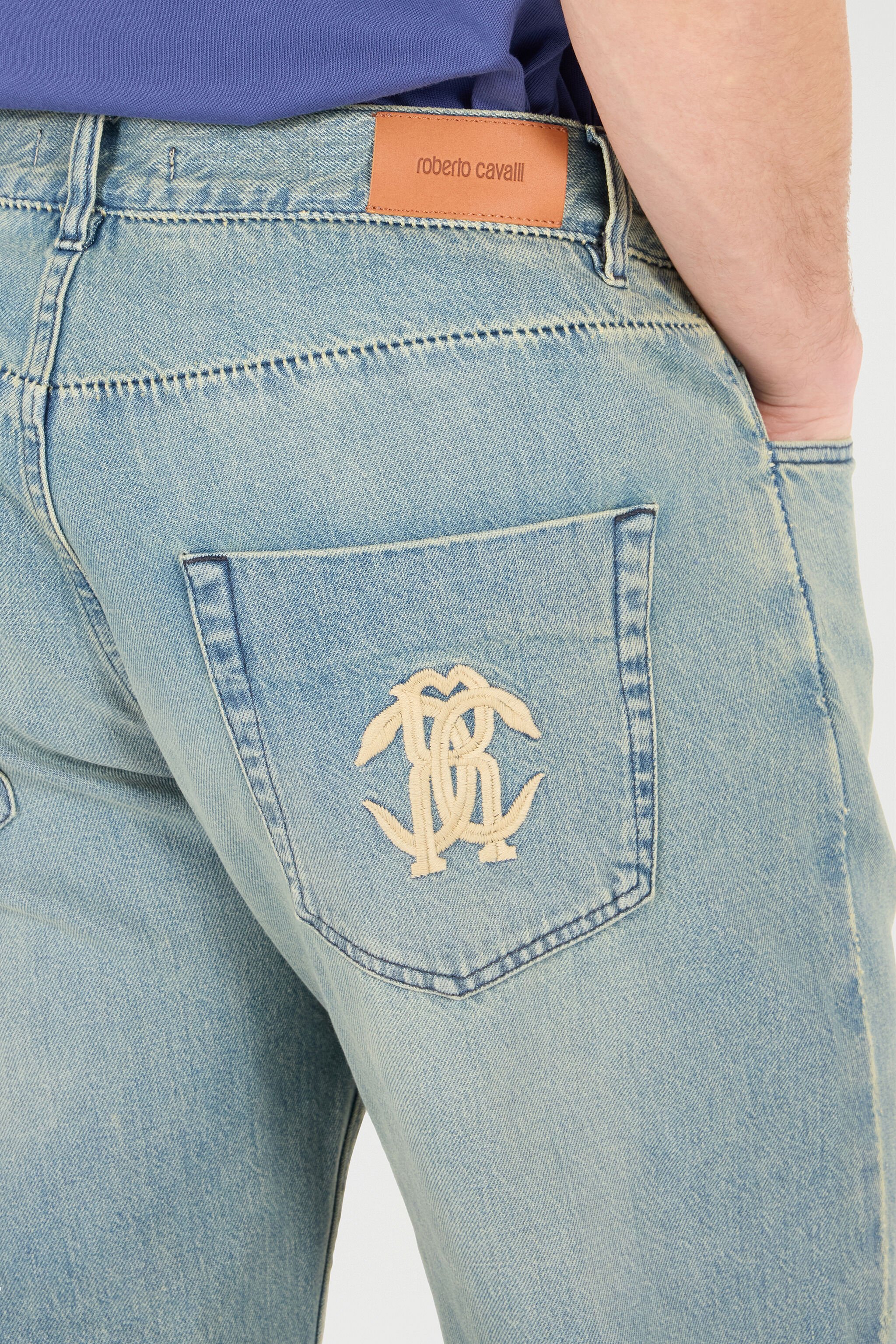 RC Jeans Effetto Sabbiato Azzurro URJ207-VT002