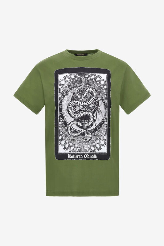RC T-shirt with Snake print RC T-shirt with Snake print Green NOT60F-JD060