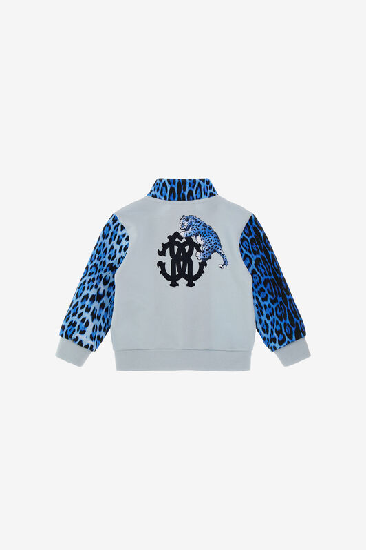 JU Printed sweatshirt Light blue SJT908-CF050