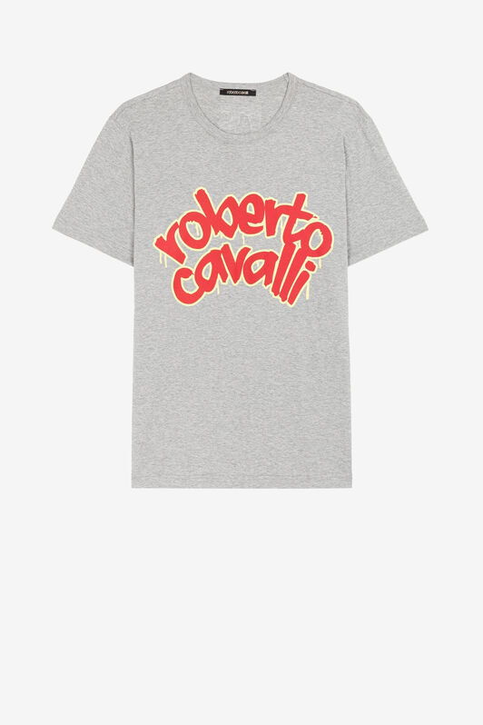 RC Logo-Print T-Shirt RC Logo-Print T-Shirt Gray JST60A-JD064