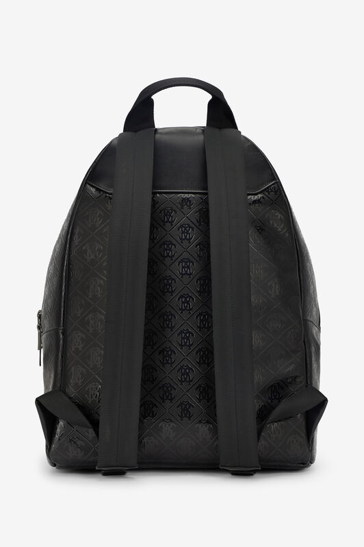 RC Backpack with All-Over Mirror Snake Monogram Black VRB010-PZS76