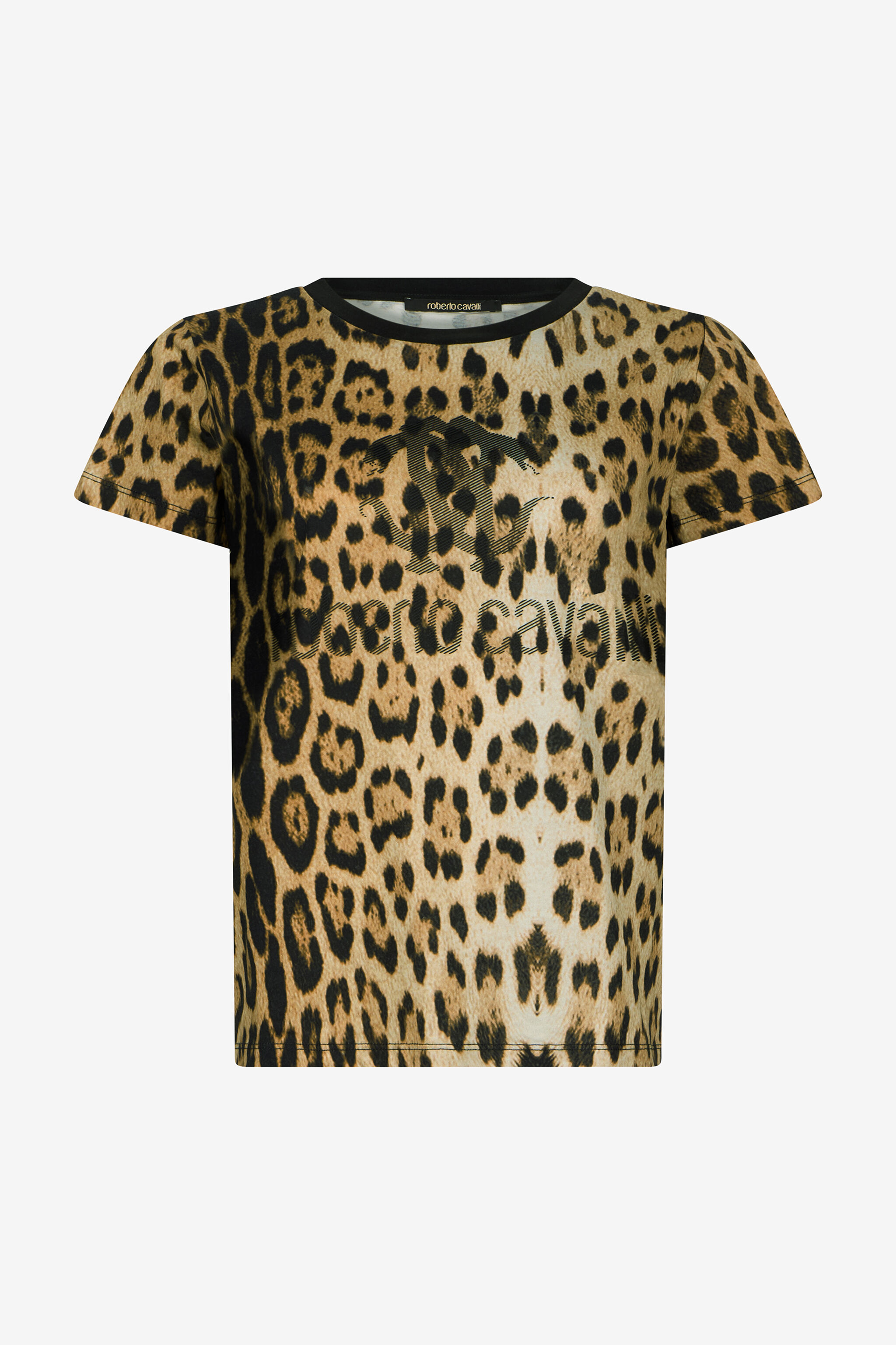 RC Leopard Print T-Shirt JAGUAR QOT60A-JFG34