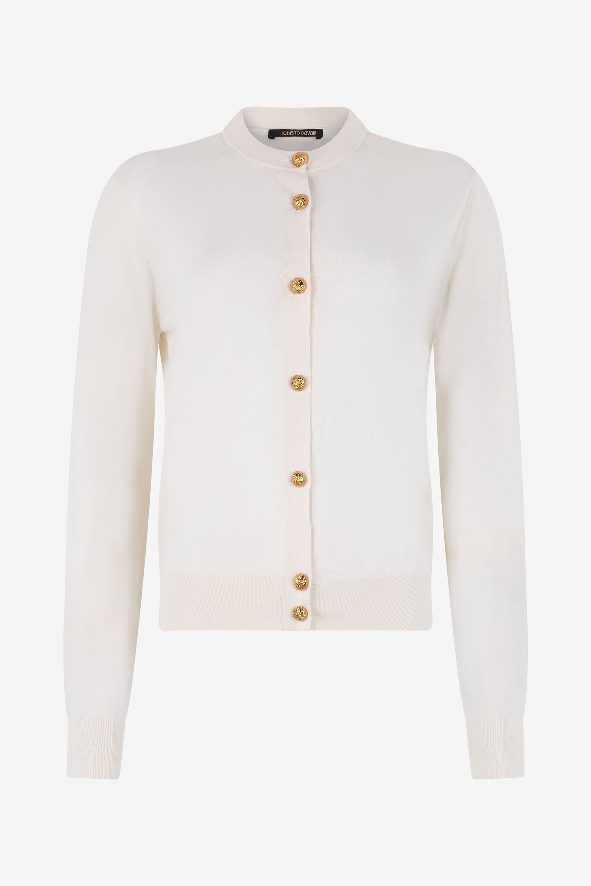 RC Wool Blend Cardigan Ivory UWM901-WH003