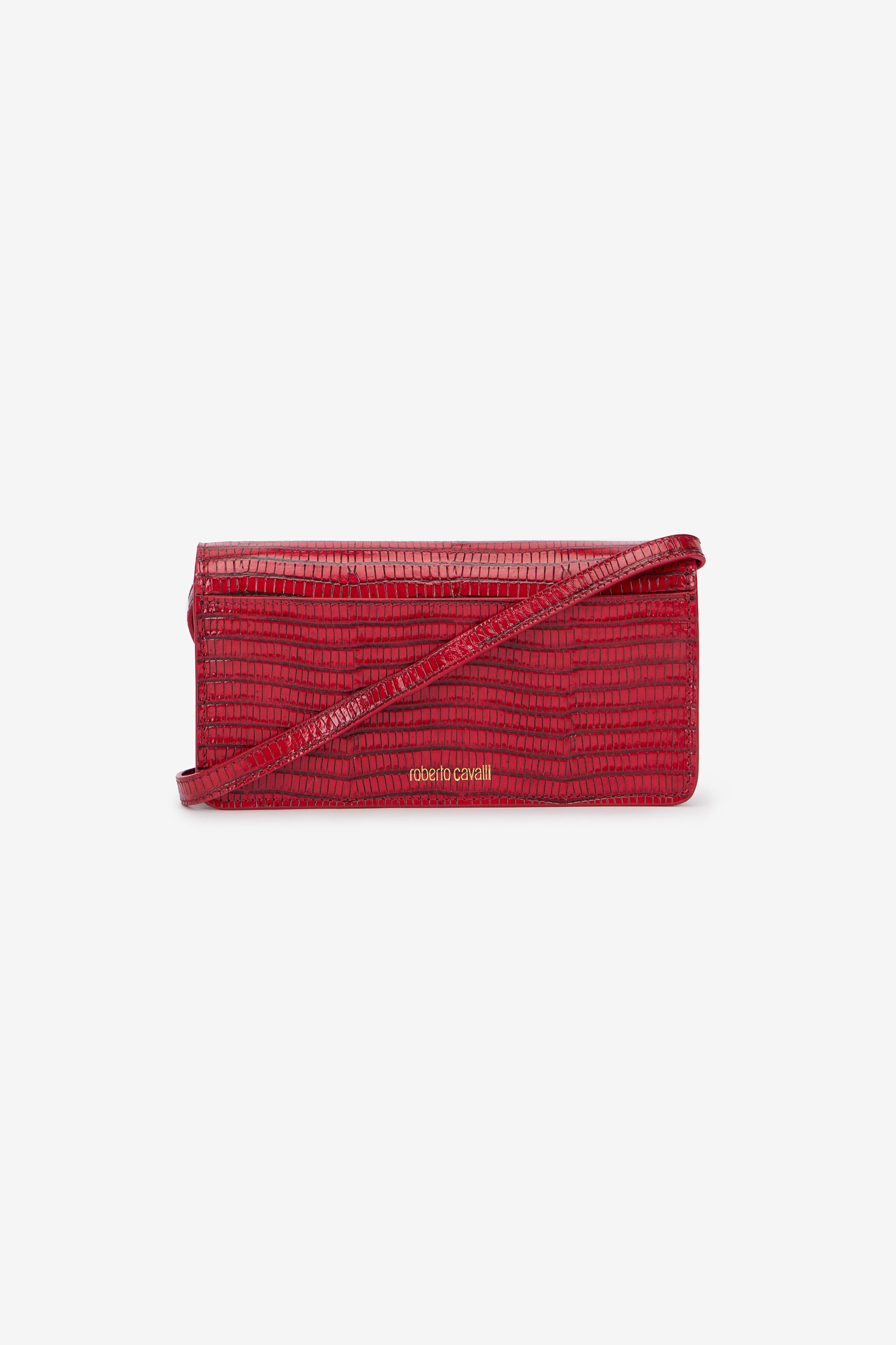 RC Serpentine Mini Leather Bag RED WKA022-PZ119