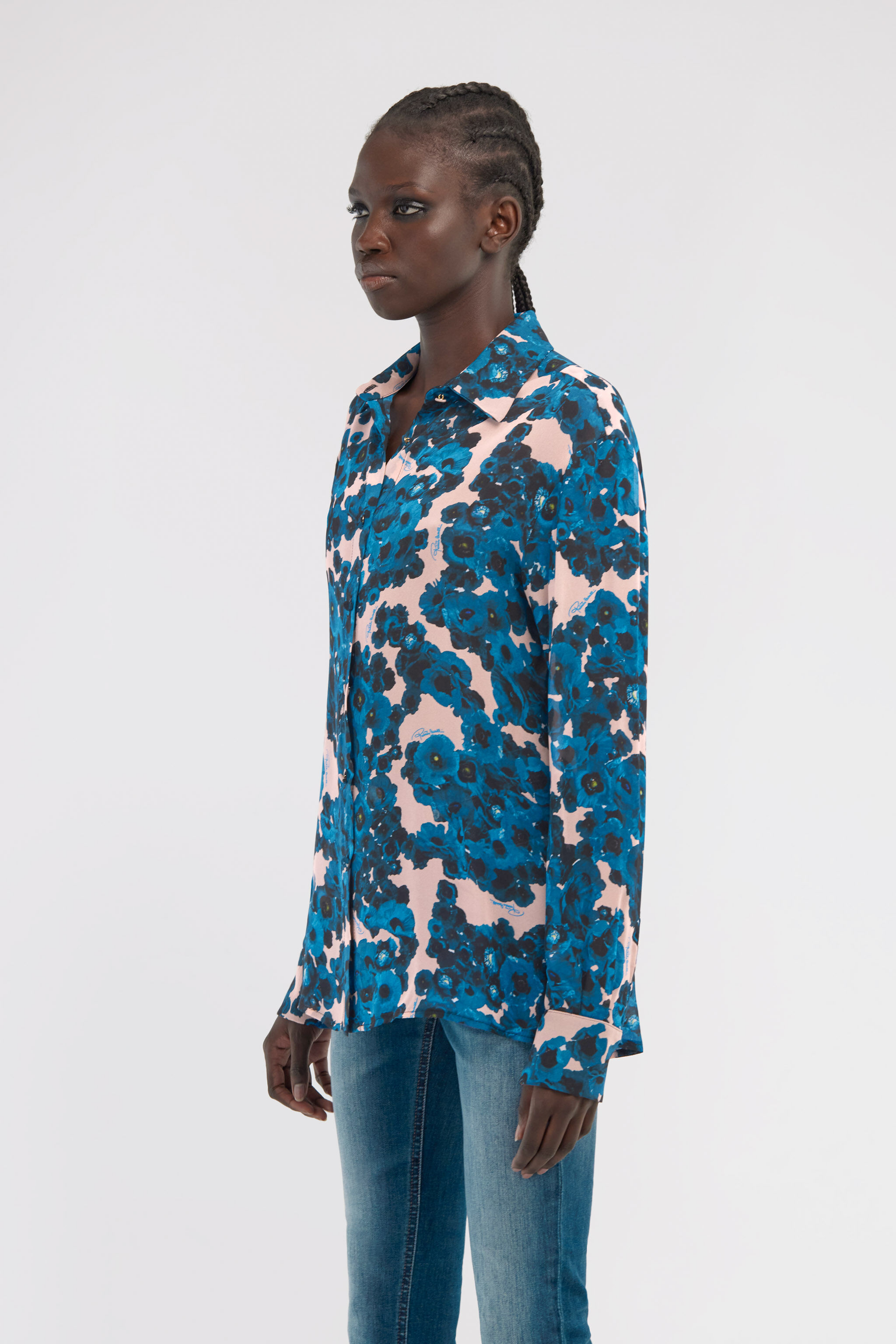 RC Shirt with print Blue NOT70A-6DM80