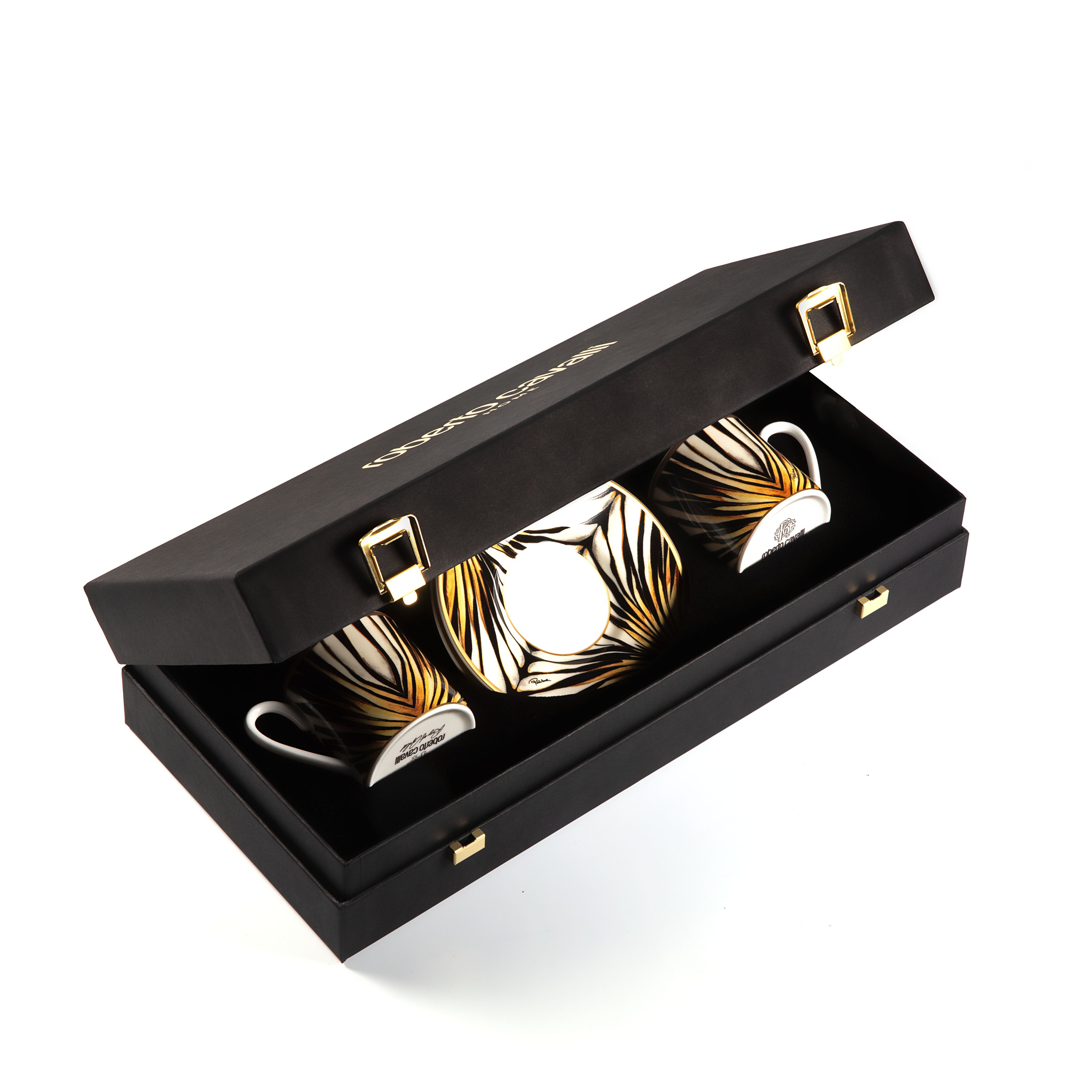 HO Ray Of Gold 2 Coffe Cups In Gift Box Gold SALA09-IA074
