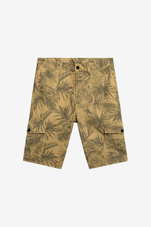 JU Pantalon Imprimé Jungle KHAKY TJT20N-6SN36