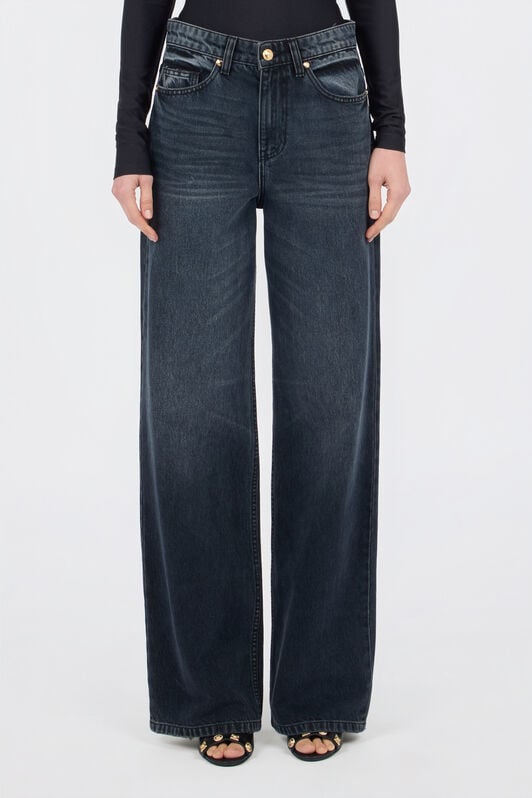 JC Blue Denim Jeans BLU BLACK WFJ047-WF531