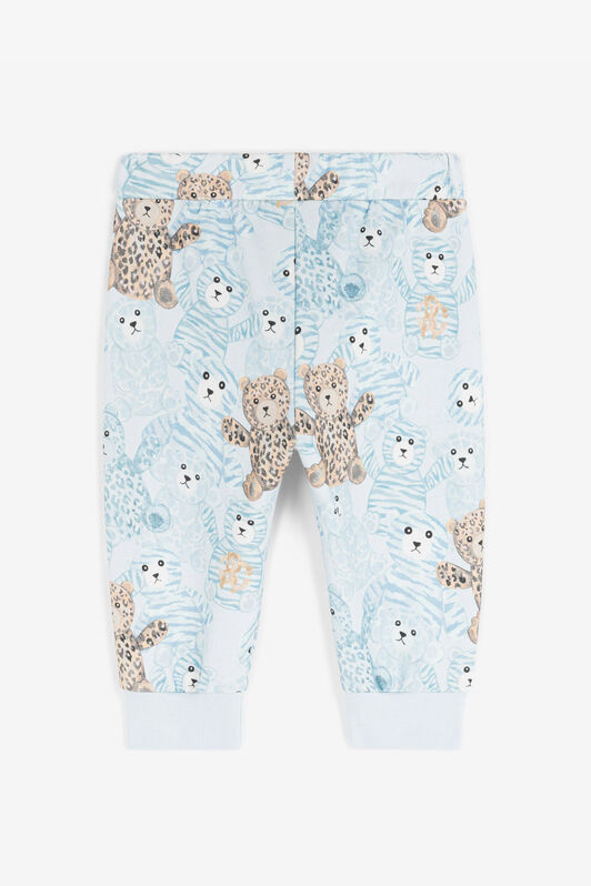JU Teddy Bear-Print Sweatpants JU Teddy Bear-Print Sweatpants Light blue RJT214-5OG79