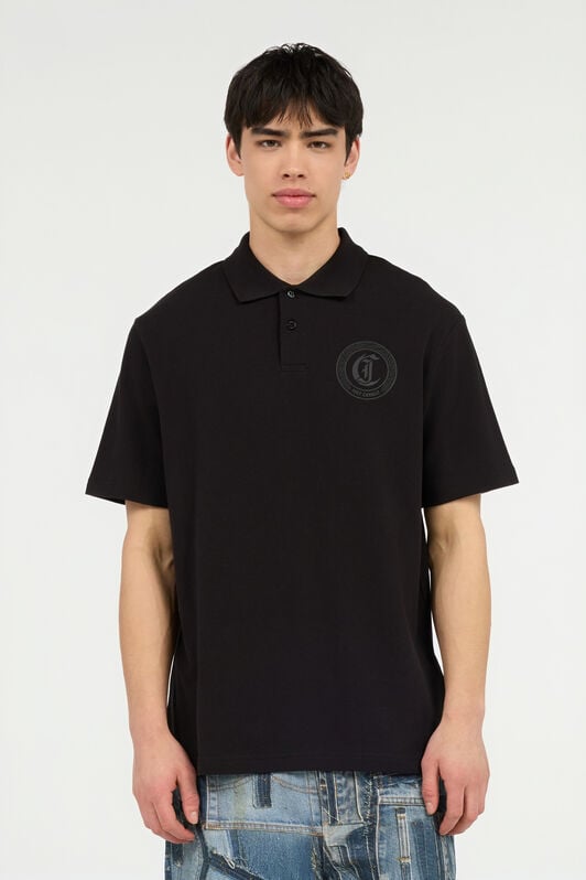JC Polo With JC Monogram Embroidery JC Polo With JC Monogram Embroidery BLACK UFT020-UF040