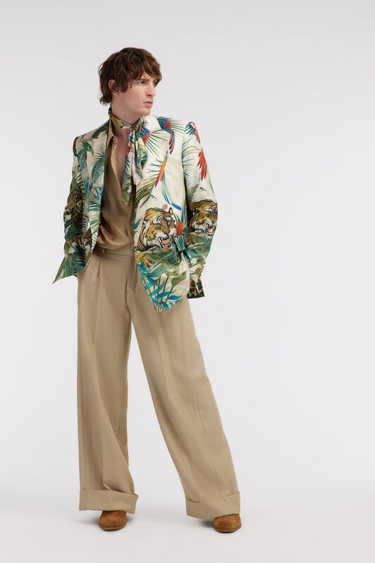 RC Jungle print blazer RC Jungle print blazer Green SRT421-4QI88
