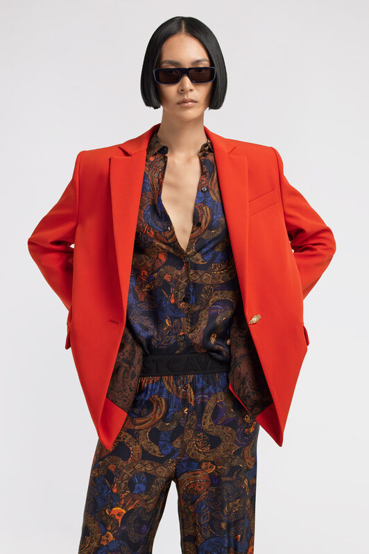 JC Just Cavalli Blazer Rojo TFT148-TF215