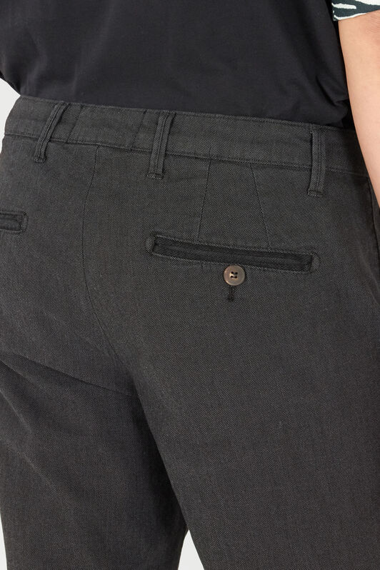 RC Pantaloni In Cotone Stretch Nero POT20A-DJ001