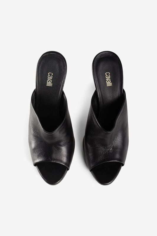RC Tiger Tooth Mules Black OKS001-PN003