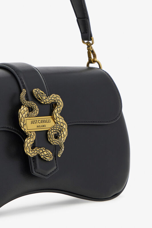 JC Just Cavalli Shoulder Bag Black TFB030-TF395
