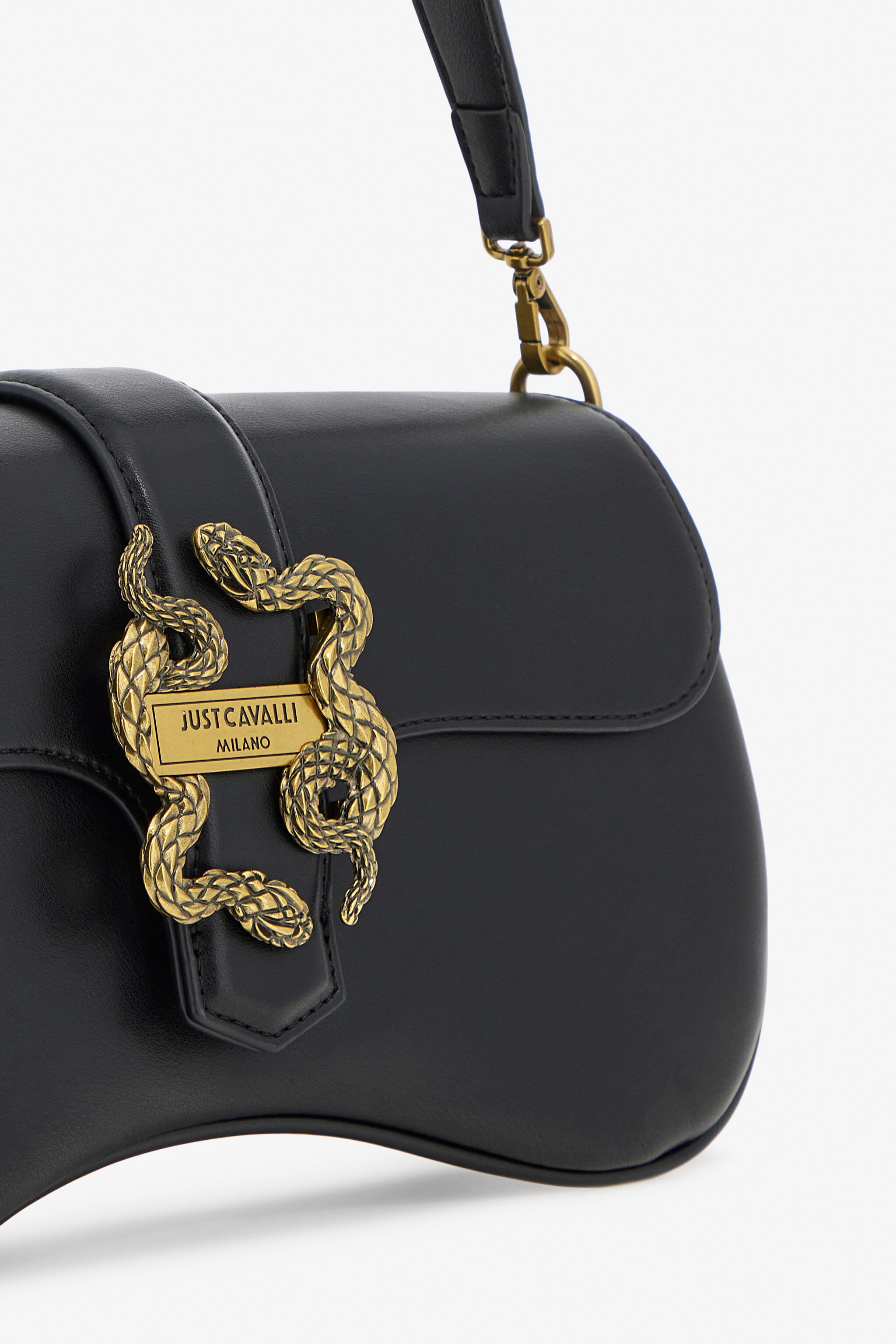 JC Just Cavalli Shoulder Bag Black TFB030-TF395