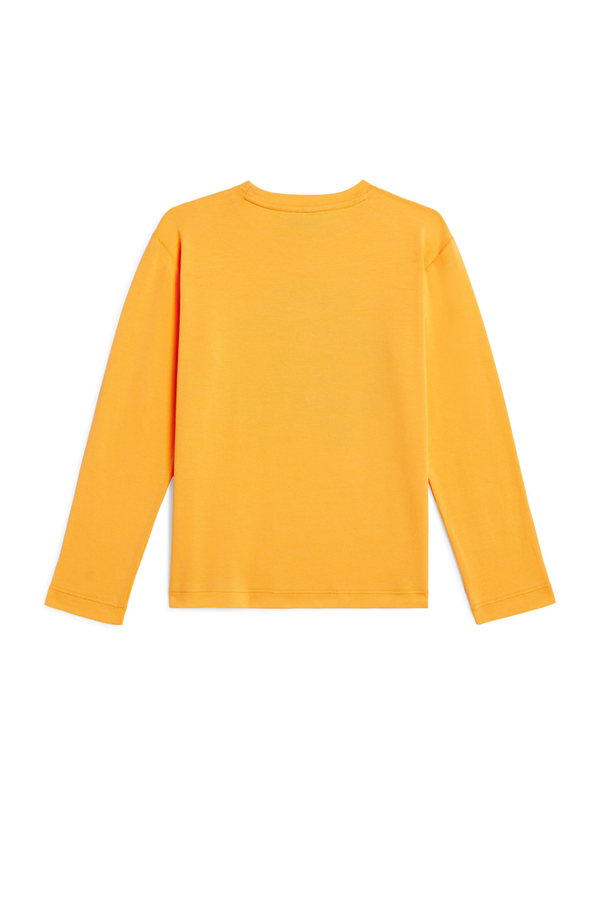 JU Langarm-Top mit Monogramm-Logo PALE ARAGONITE JJT60M-JV025