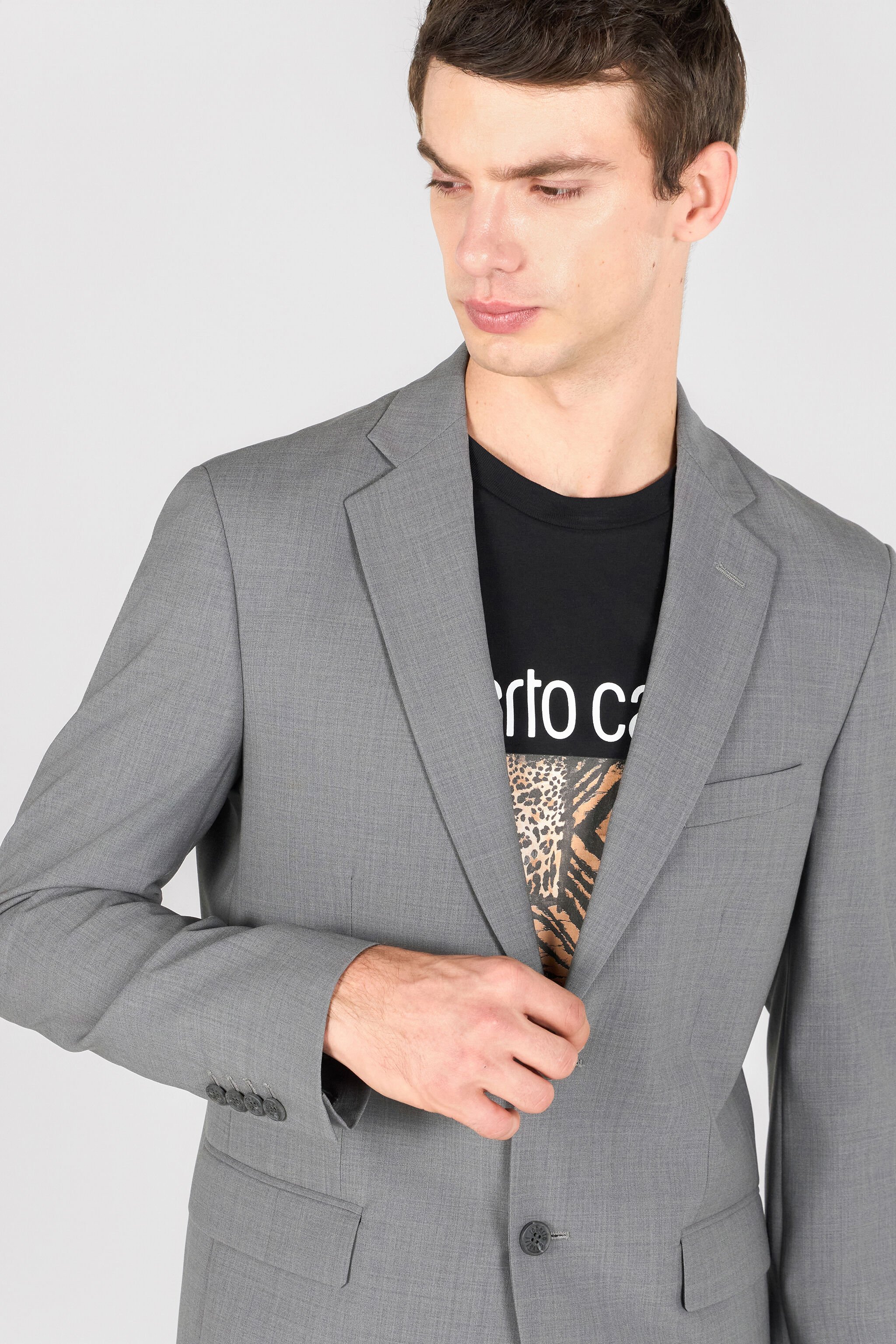 RC Two-button suit jacket Gray OOT40P-FE004