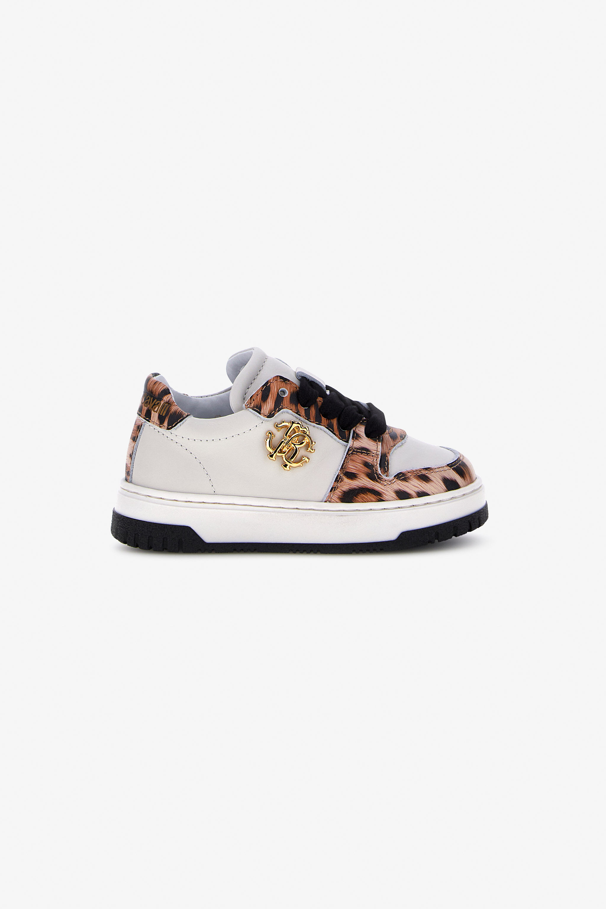 JU RC Sneakers White/Brown SJS01Q-PZJ02