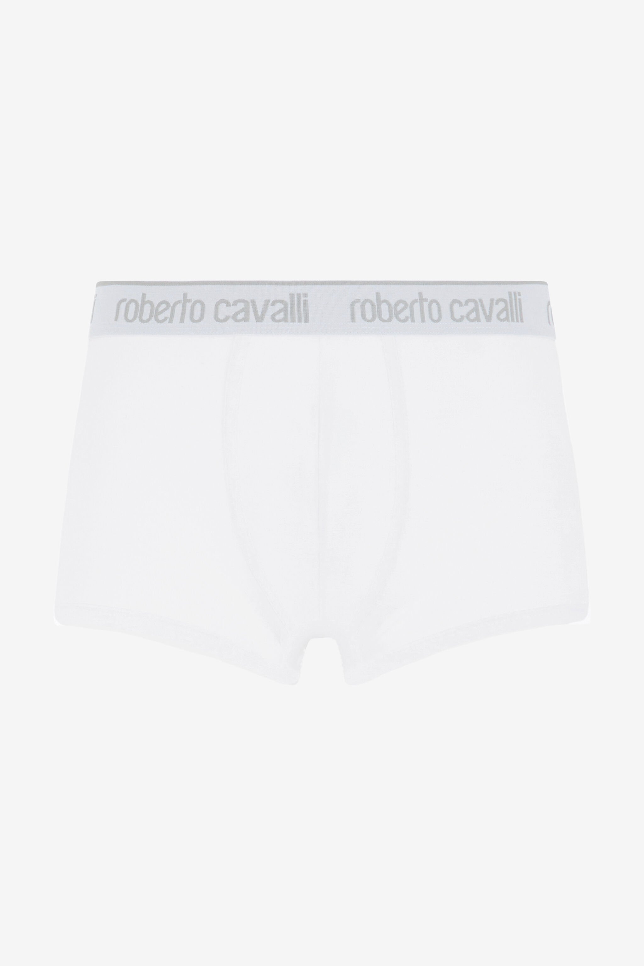 RC Bóxer con logo Roberto Cavalli Blanco TRO02A-JJ016