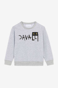 ${brand} Sweatshirt mit Logo-Print ${colorDescription} ${masterID}