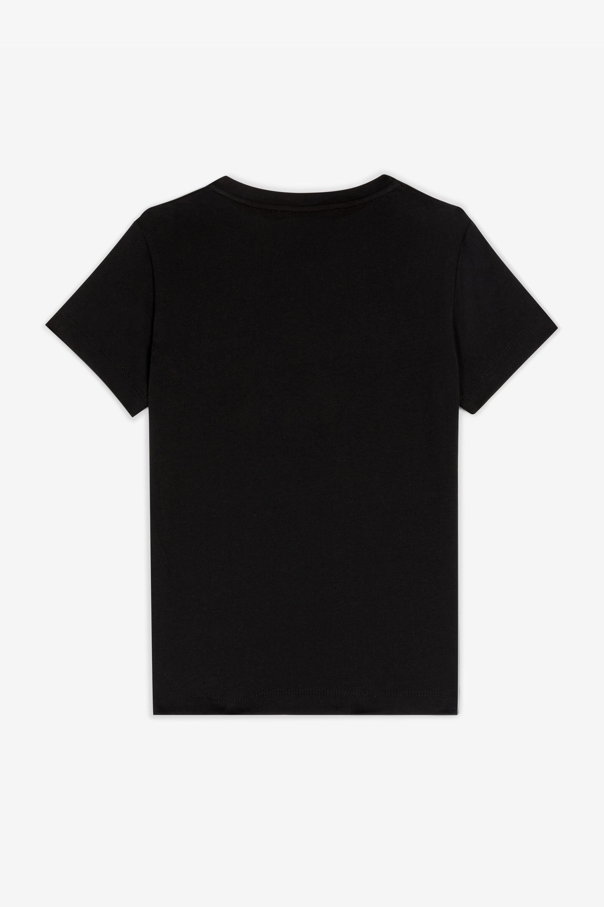 JU T-Shirt mit Zirkus-Print Schwarz RJT641-JD001