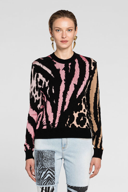 RC Freedom And Queen of Sicily-Jacquard Sweater RC Freedom And Queen of Sicily-Jacquard Sweater MULTICOLOR OKM607-MI014