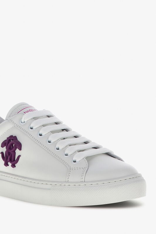 RC Sneakers with Monogram Mirror Snake RC Sneakers with Monogram Mirror Snake White/Purple RKS038-PZA90