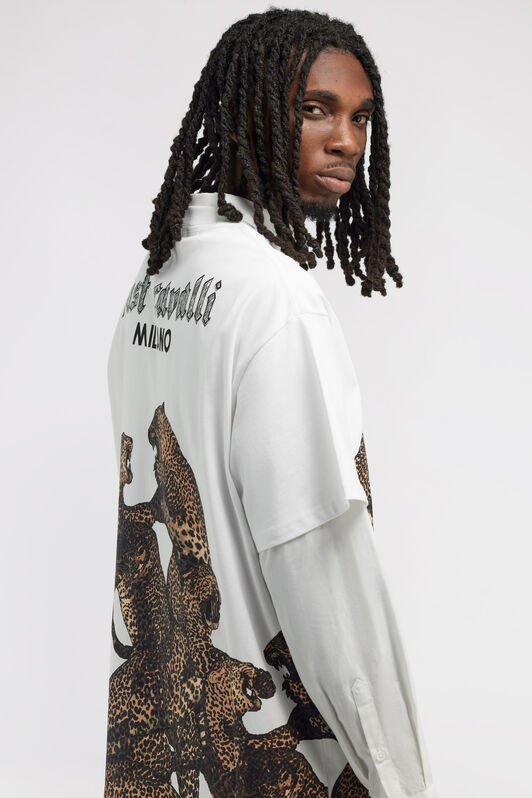 JC Just Cavalli T-shirt Weiß TFT019-TF036