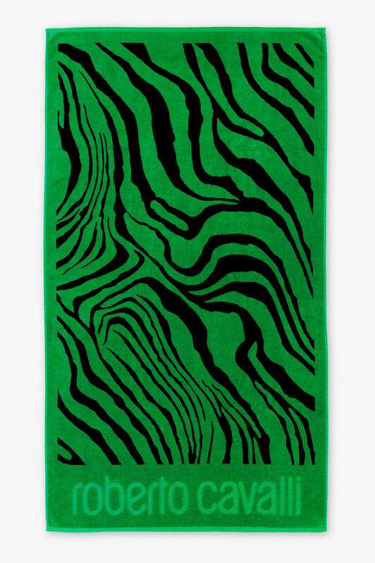 HO Strandtuch mit Zebra 2000 Print HO Strandtuch mit Zebra 2000 Print GREEN UALH09-IH010