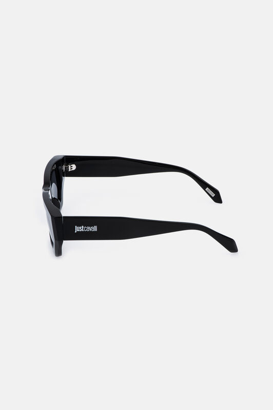 JC Rectangular frame SHINY BLACK VALD18-ID258