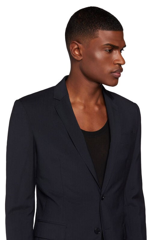 RC Virgin Wool Single-Breasted Blazer RC Virgin Wool Single-Breasted Blazer Dunkelblau FST402-GA065