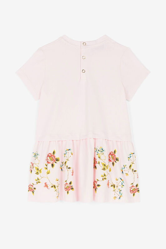 JU Kleid mit Blumendruck JU Kleid mit Blumendruck Rosa OJT117-ISA2J
