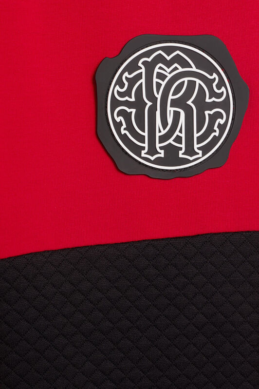 JU Pantaloni sportivi con inserti trapuntati JU Pantaloni sportivi con inserti trapuntati RED JJT251-CF027