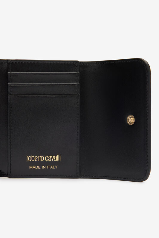 RC Laminated Cardholder with Snake Print Silver TKA002-PZ579