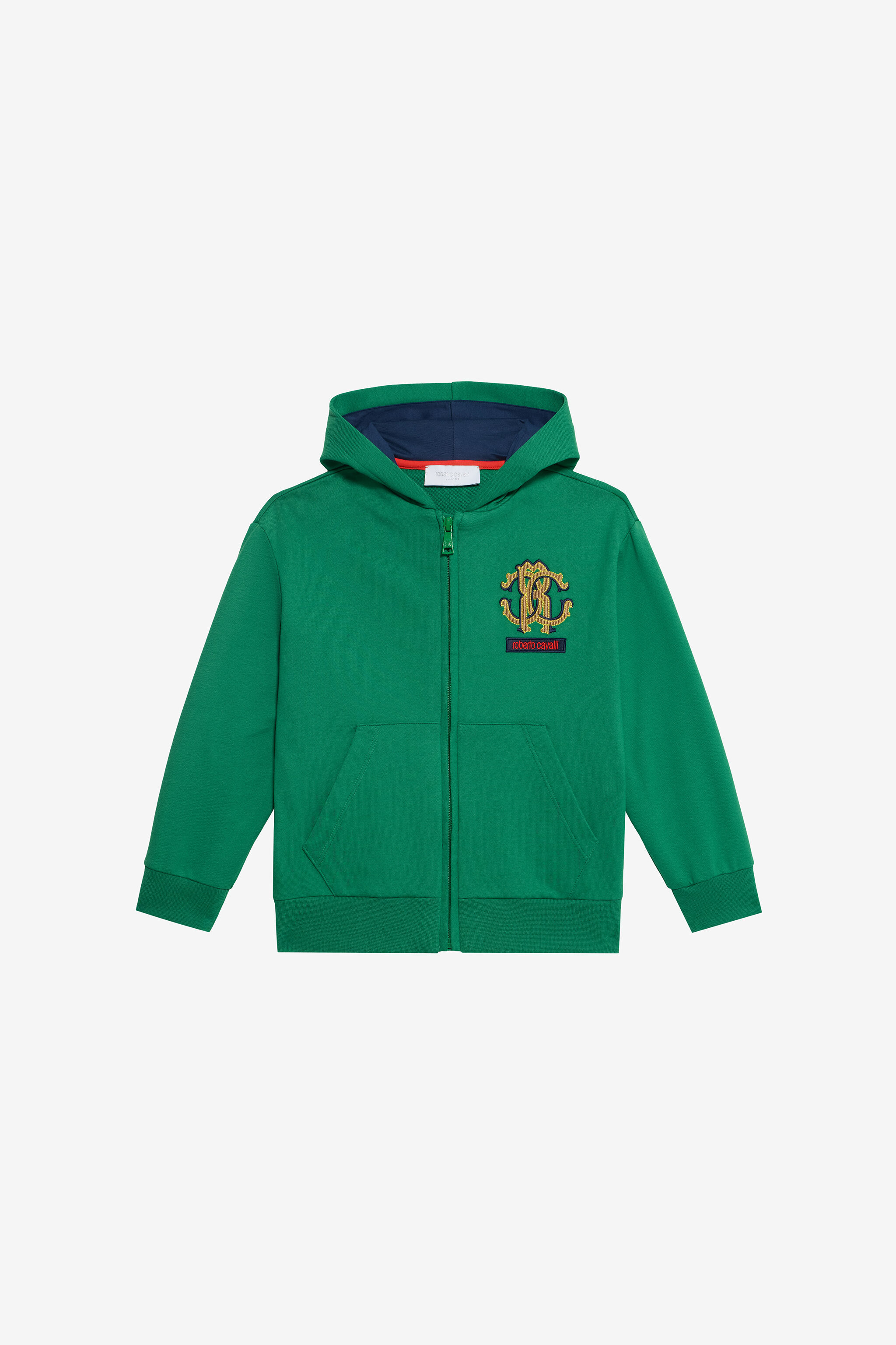 JU Green Hoodie with RC Monogram GREEN VJT68E-CF050