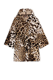 ${brand} Leopard-Print Cotton Bathrobe ${colorDescription} ${masterID}