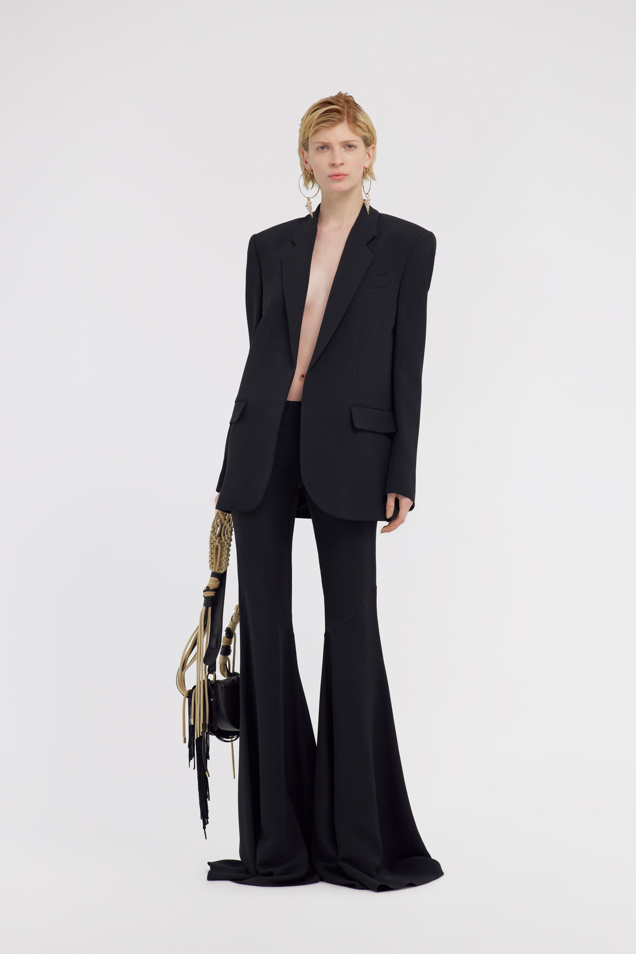 RC Flared trousers Noir SWT206-HR005