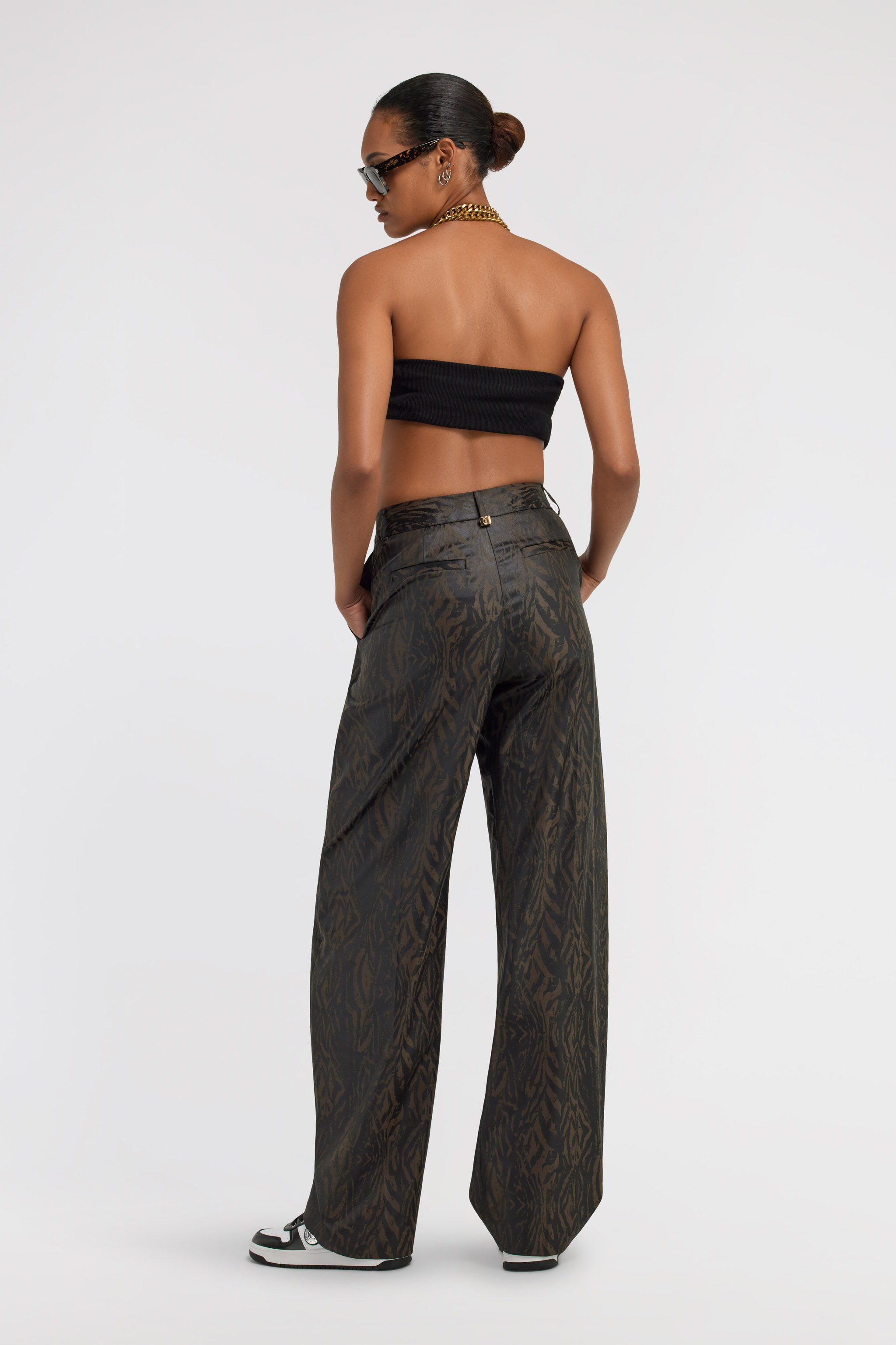 JC Just Cavalli Pants Black TFT084-TF114