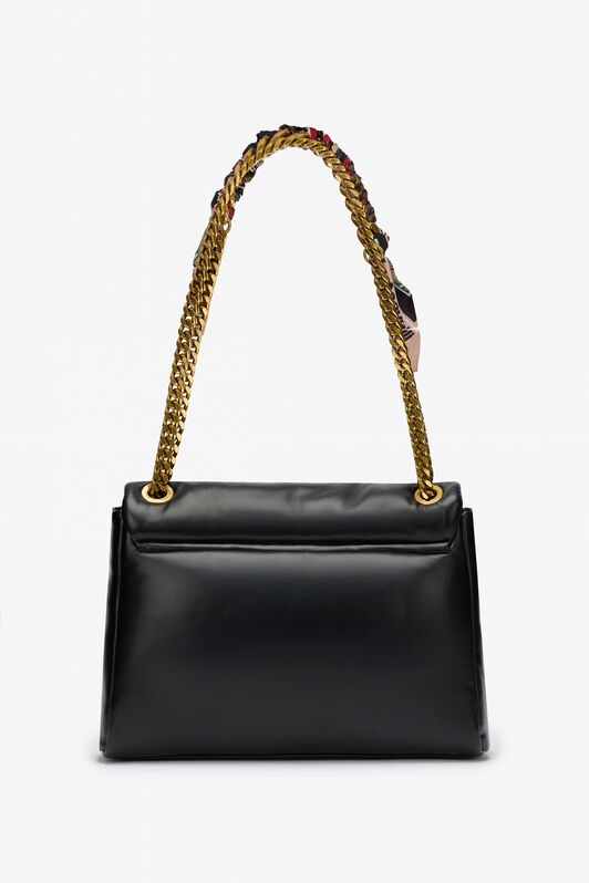 JC Schwarze Schultertasche BLACK VFB064-VF696