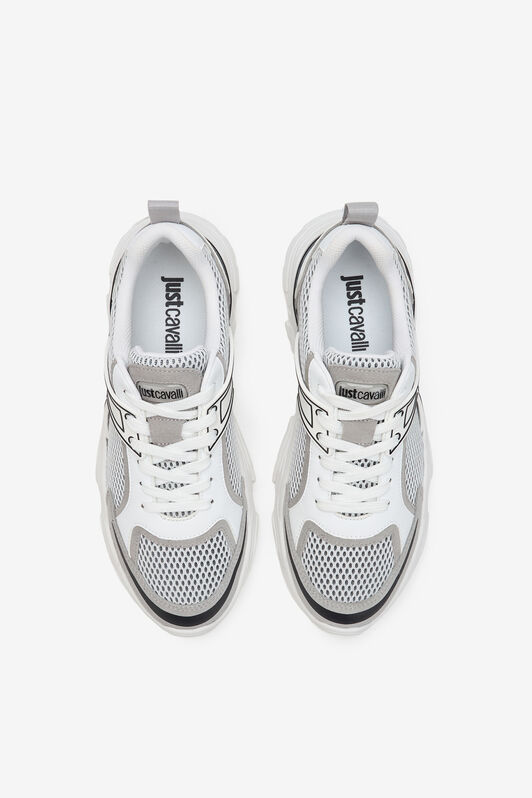 JC White Chunky Sneakers 836 MOON ROCK + 003 WFS024-WF232